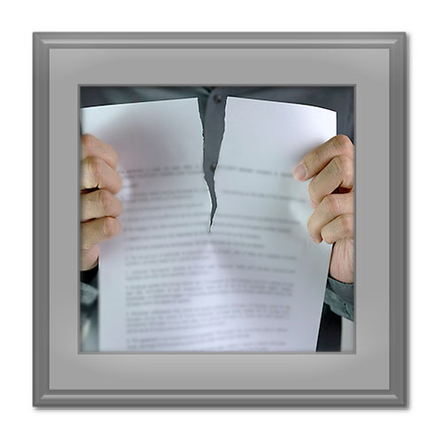 تعریف فسخ قرارداد و اقسام آن