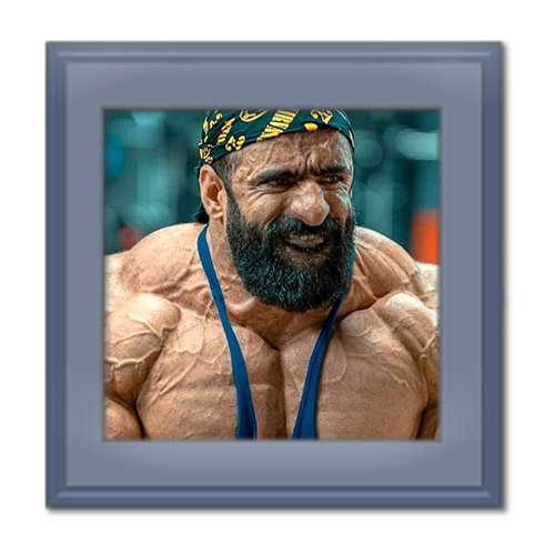 بیوگرافی هادی چوپان، کوه عضله ایرانی در مسابقات بین المللی