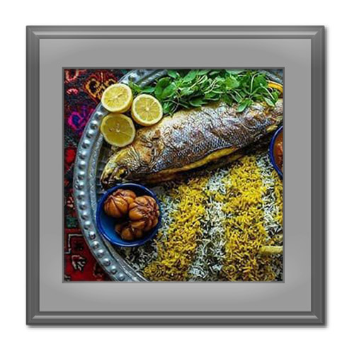 سبزی پلو با ماهی